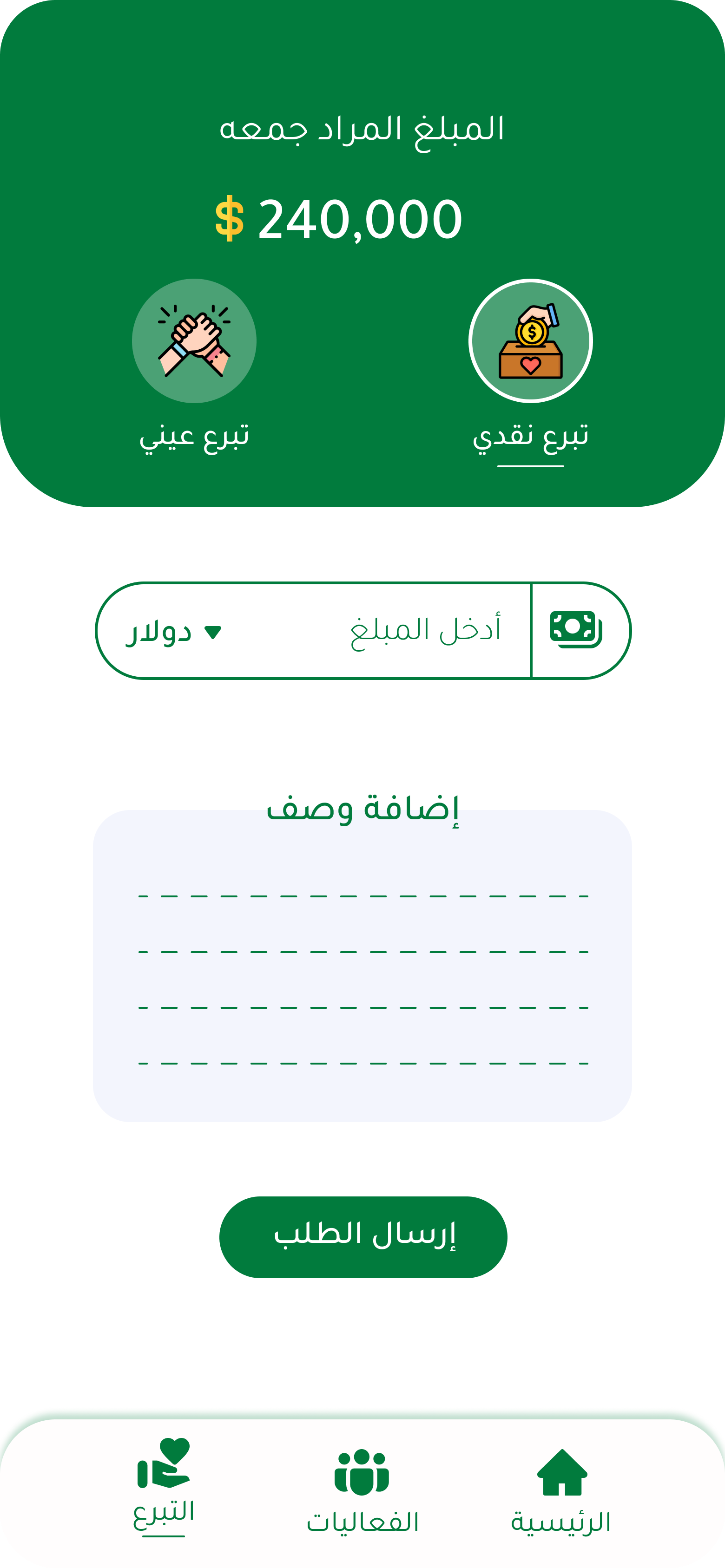 المساهمة